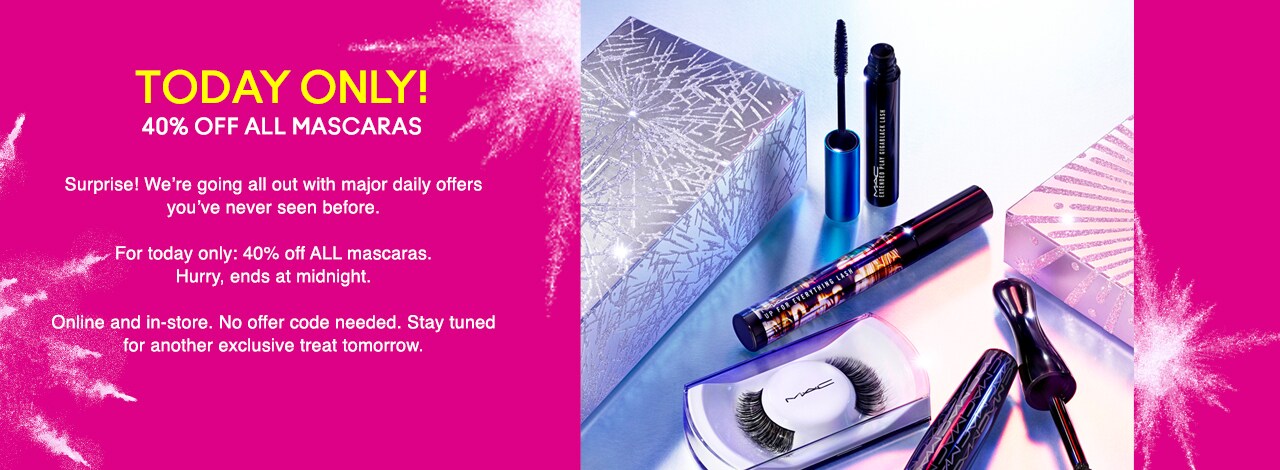 40% off mascara